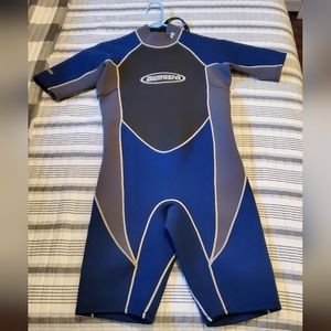 XL, Blue and Gray, Hang Ten Springsuit